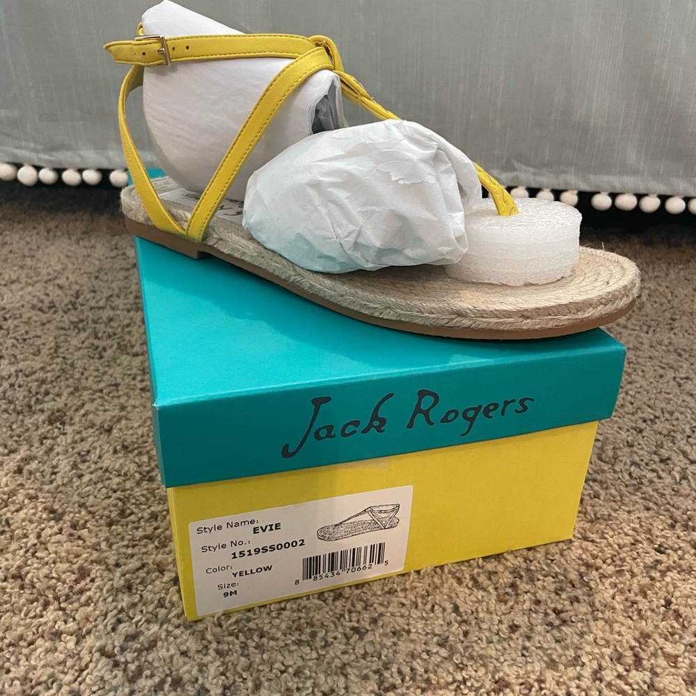 NIB Jack Rogers Evie sandals